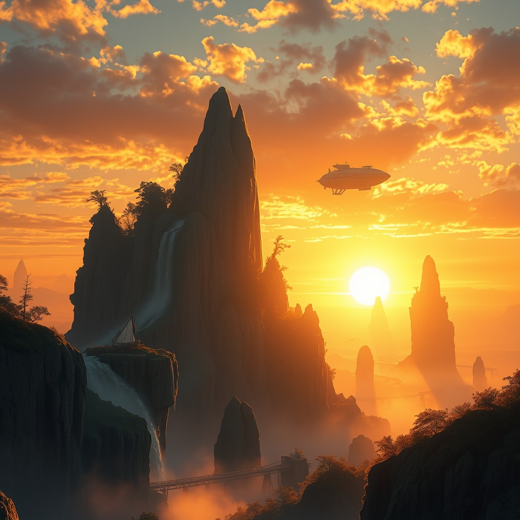 Floating Sky Islands