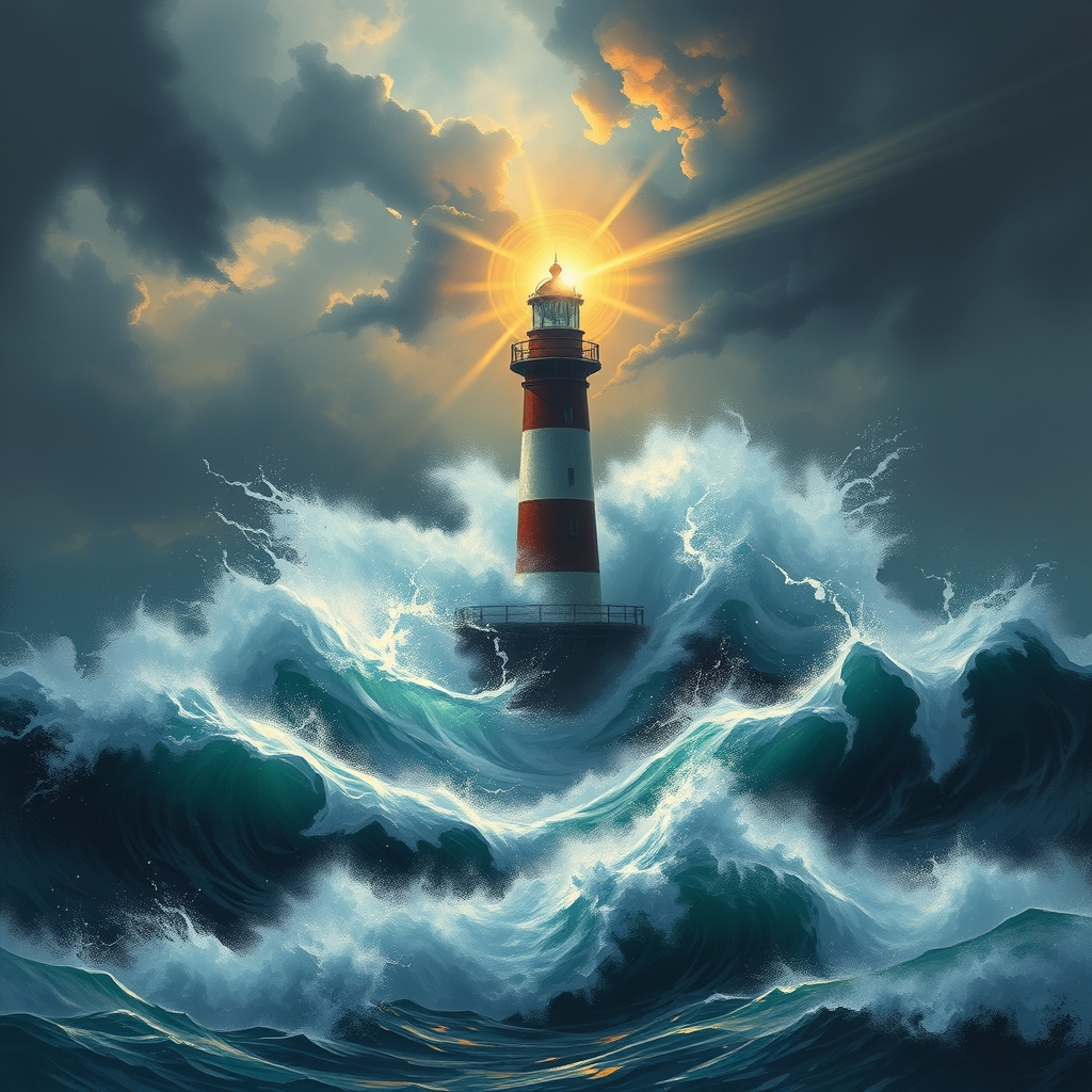 Lighthouse Storm