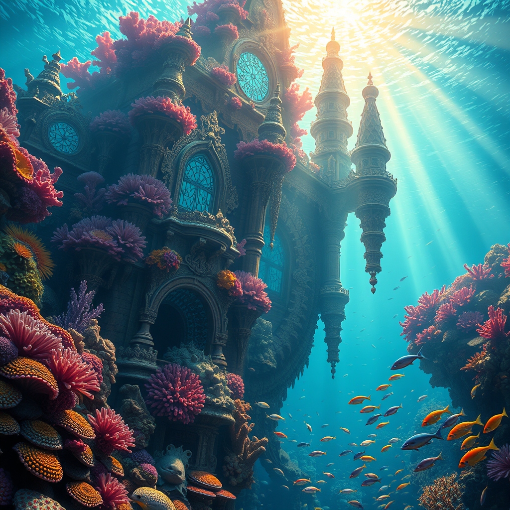 Underwater Coral Palace