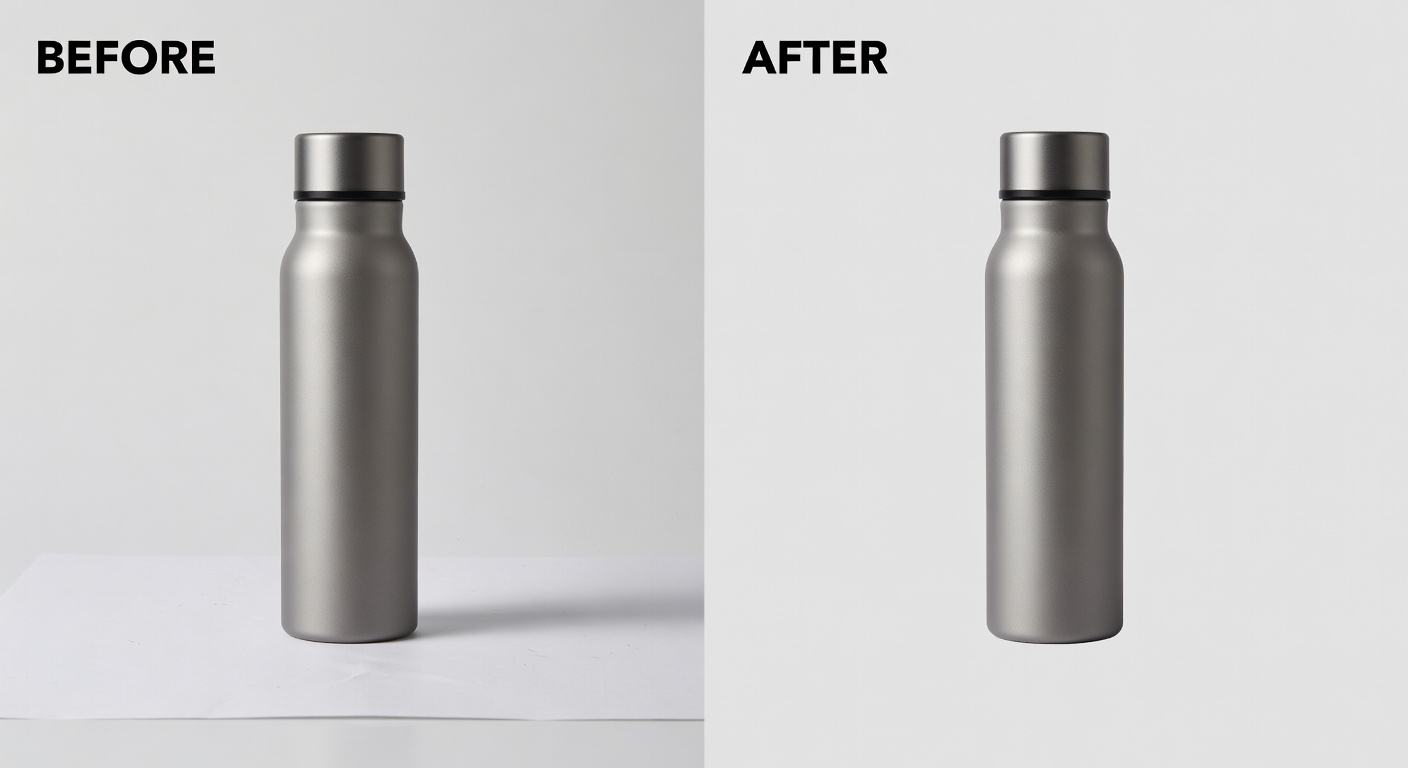 Background removal example