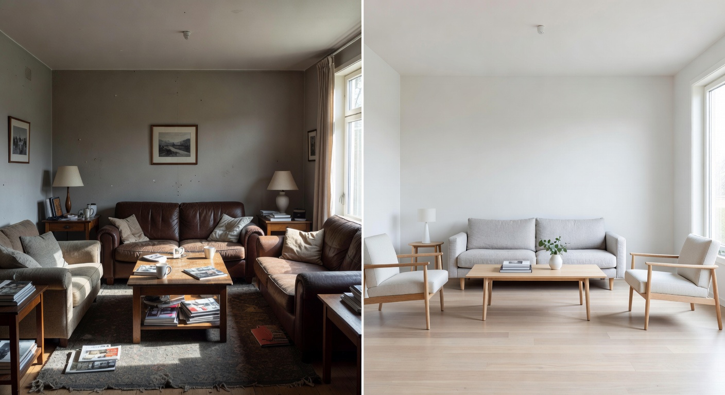 Interior design transformation