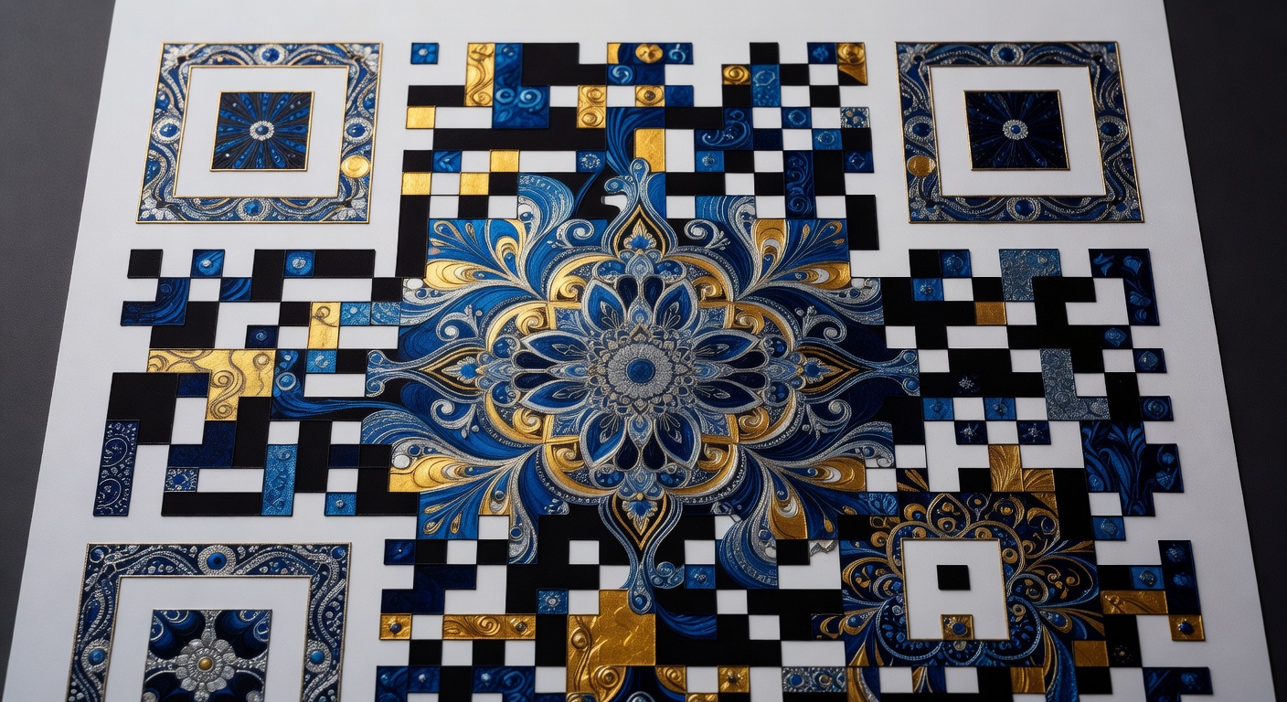 AI artistic QR code