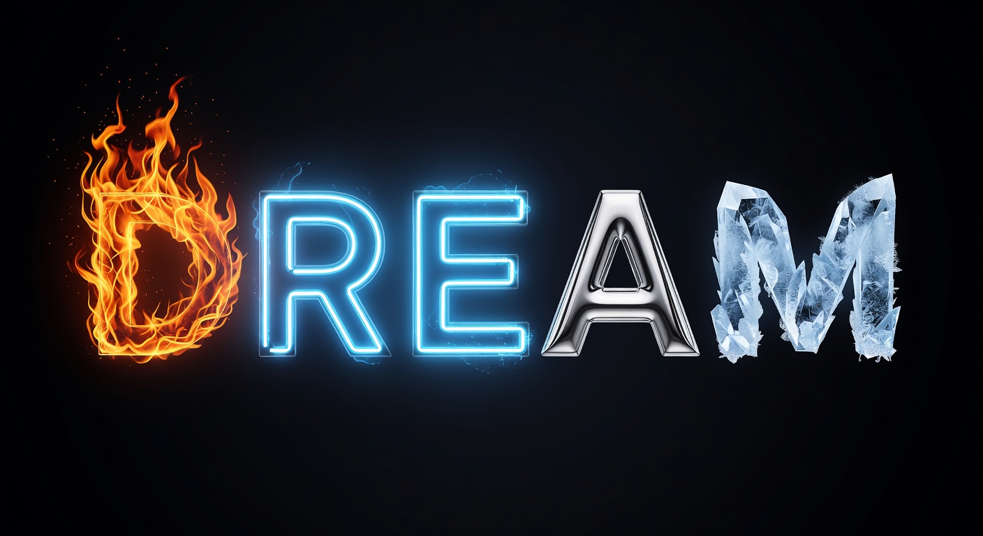 Text effects examples