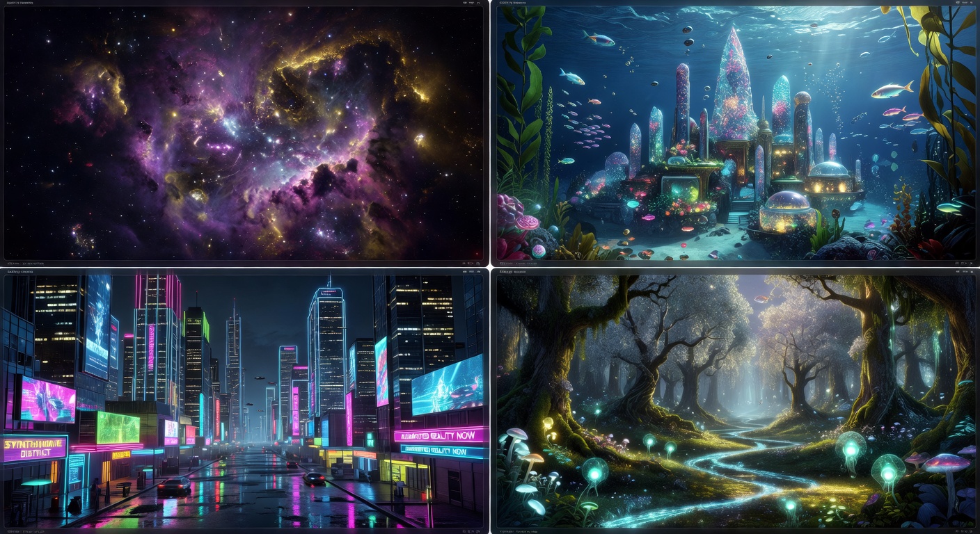 AI generated wallpapers