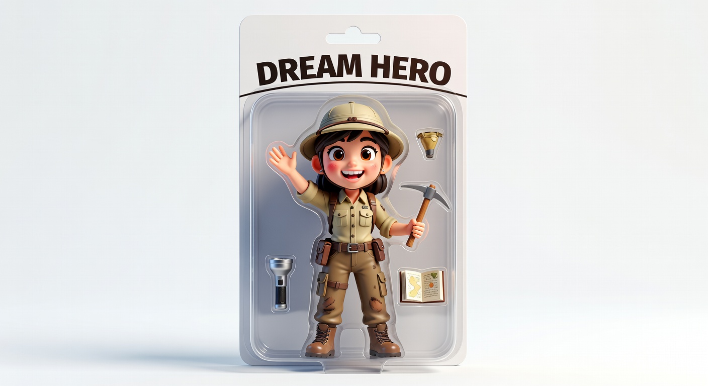 AI Action Figure Generator example