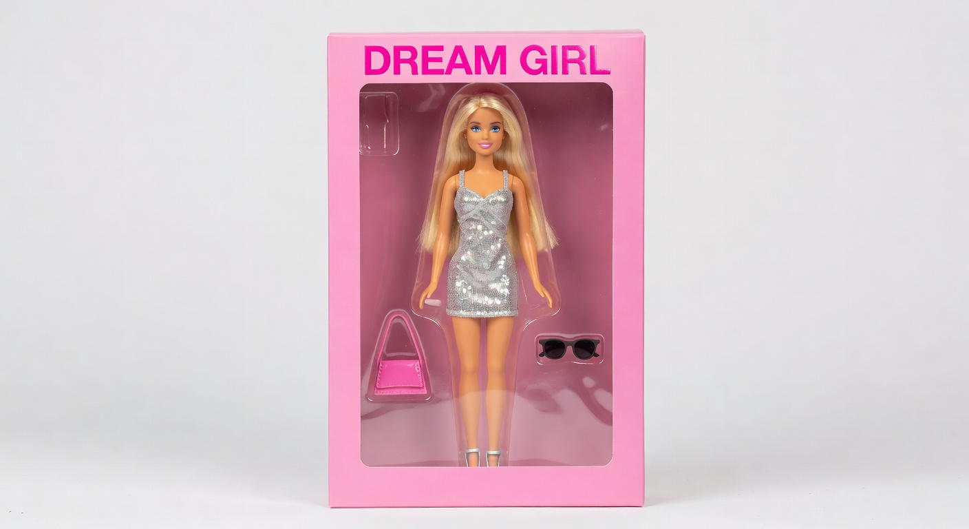 AI Barbie Box Generator example