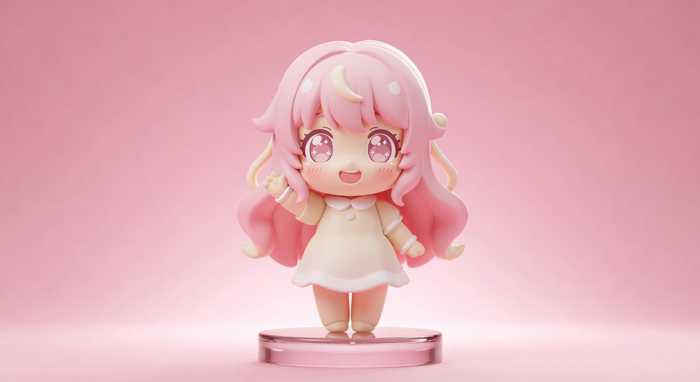 AI Chibi Figure Generator example