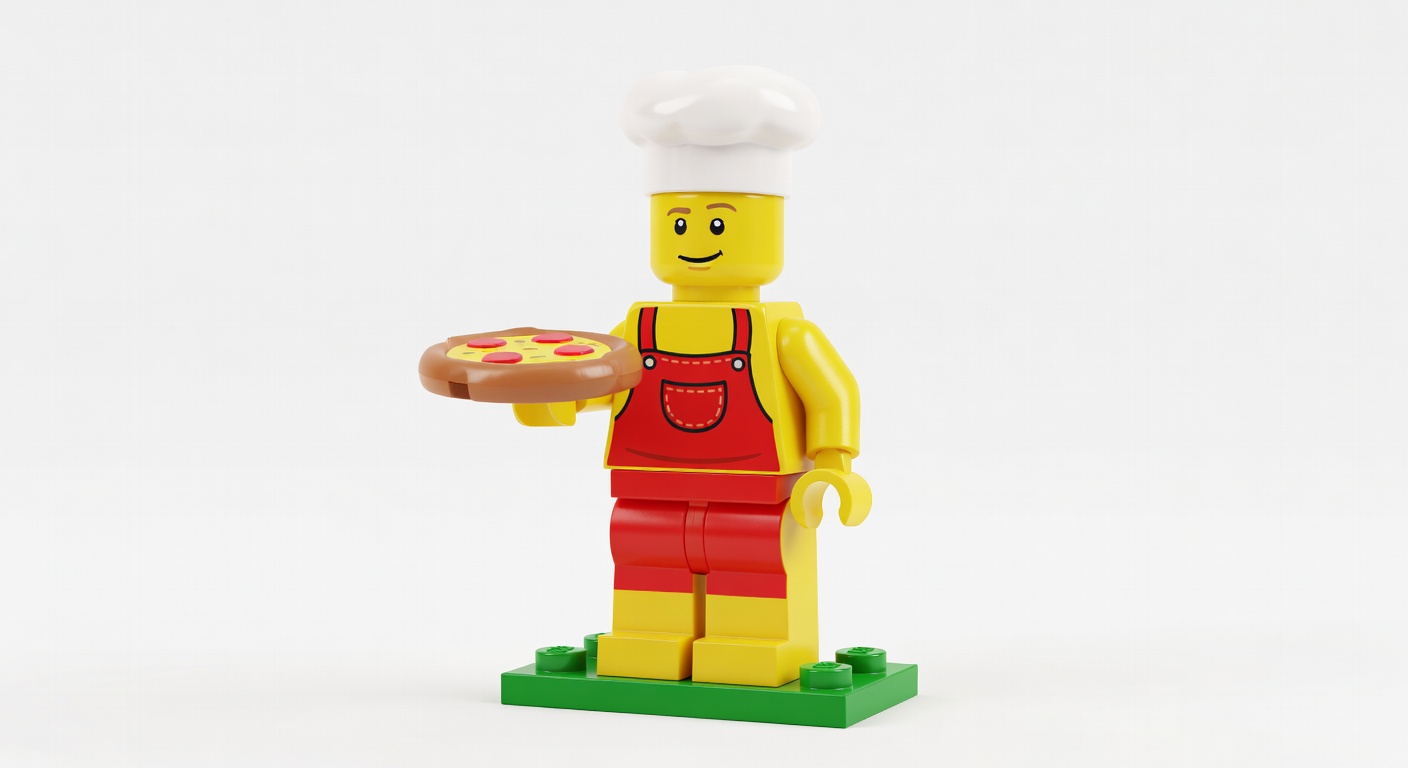 AI LEGO Minifigure Generator example