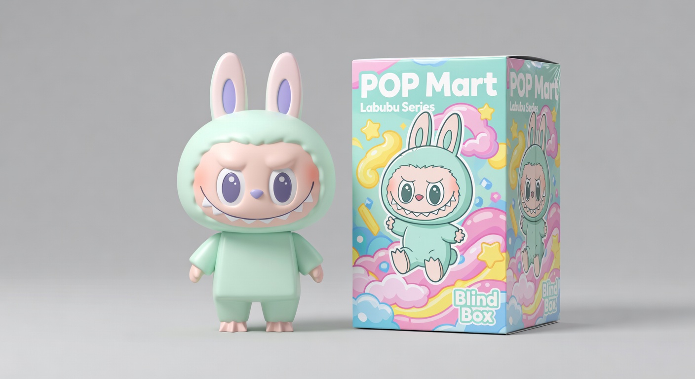 AI POP Mart Blind Box Generator example